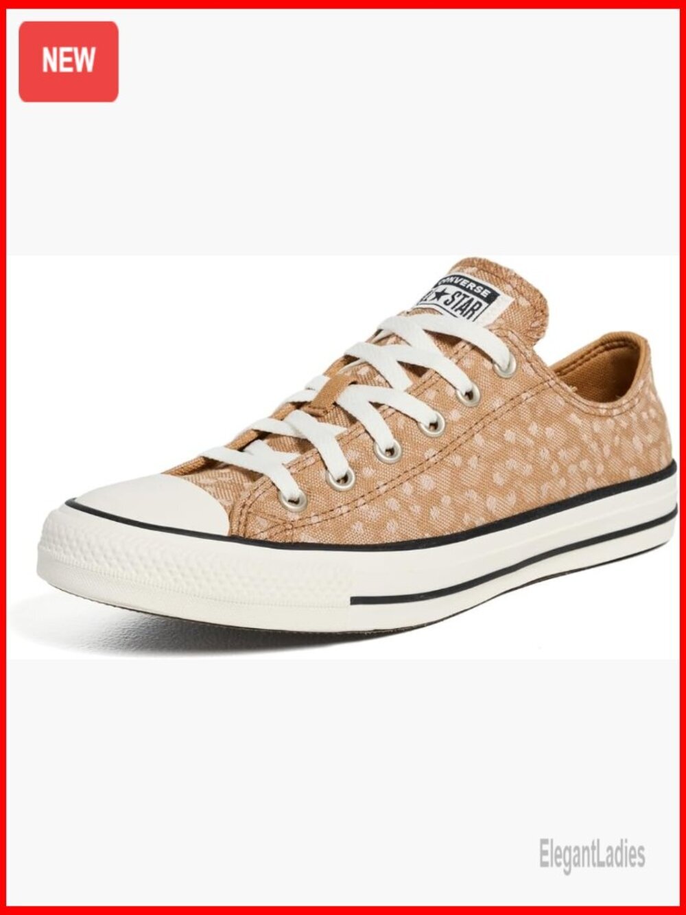 Deer Pattern High Top Sneakers, Size 8 Women, Canvas Athletic Shoes